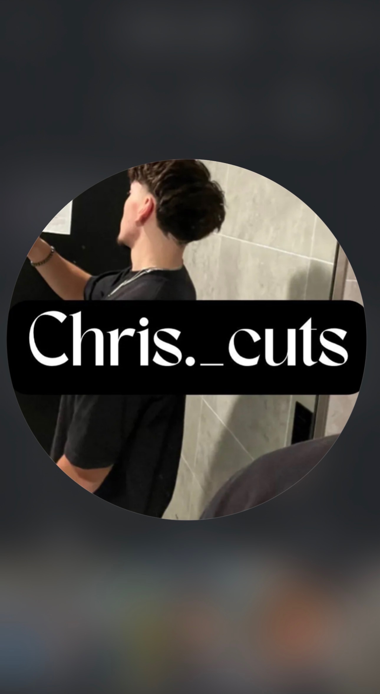Portrait of Chris Cuts
